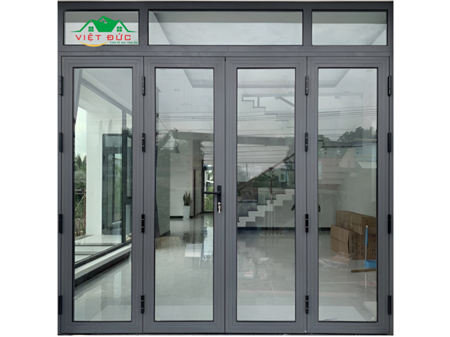 CỬA ĐI NHÔM XINGFA 4 CÁNH MỞ QUAY